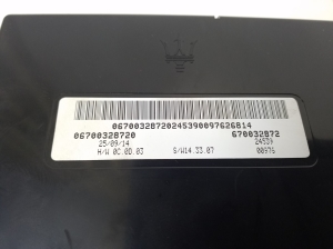 Maserati Ghibli (2013–2026) Conditioner control module 670032872 - 3