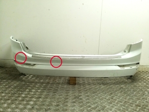   Rear bumper 