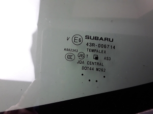 Subaru Forester SK (2018–2026) Seitenscheibe hinten (Karosserie) E643R006714 - 2