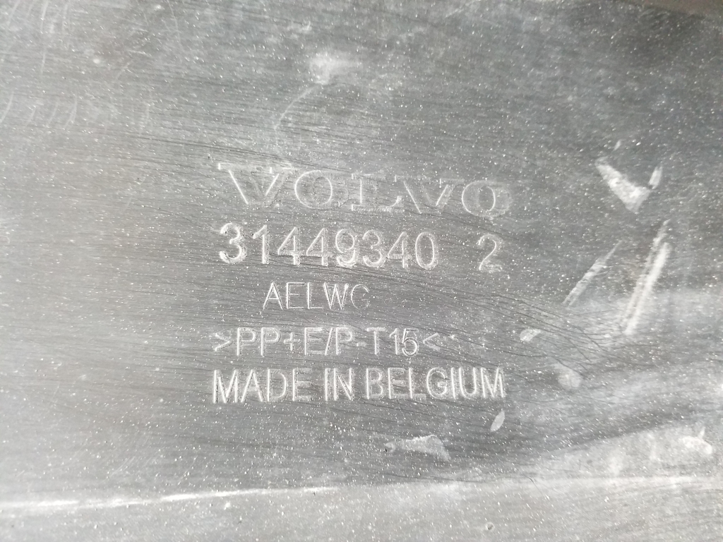 VOLVO XC40 1 generation (2017-2024) Front Bumper Molding 31449340 22976090