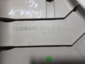 NISSAN Pulsar N17 (2013–2017) Trunk interior trim 769353ZL0A - 5