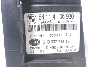 BMW 3 SERIES E46 (1998–2007) Heater control panel 64114106930  5HB00773817 - 2