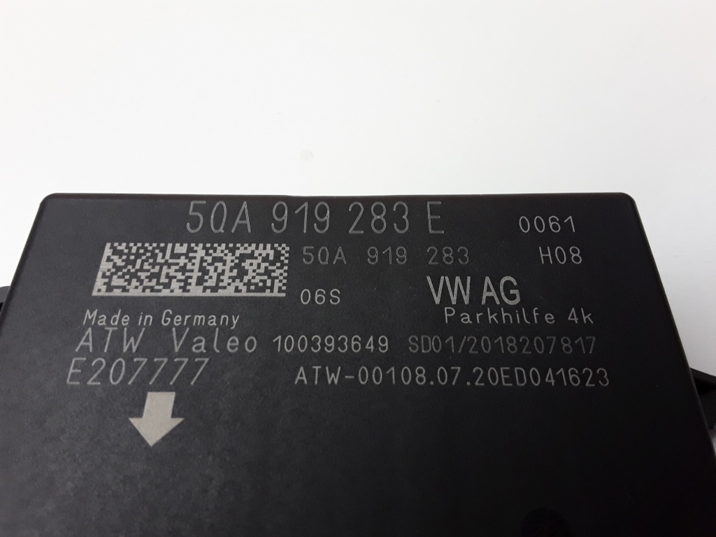 AUDI Q2 1 generation (2016-2024) Unité de contrôle de distance de stationnement PDC 5Qa919283E 23060483