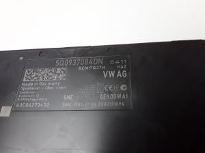 AUDI Q2 (2016–2026) Comfort control module 5Q0937084DN - 2