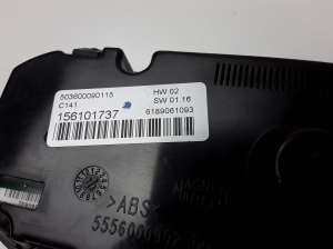Alfa Romeo Giulietta (2010–2026) Heater control panel 156101737 - 3