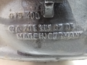 Mercedes Benz CLK-Class 209 (2002–2009) Tagasilla reduktor A2093510705 - 4