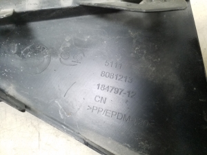 BMW IX3 G08 (2021–2026) Unteres Stoßstangengitter vorne 8081213 - 3
