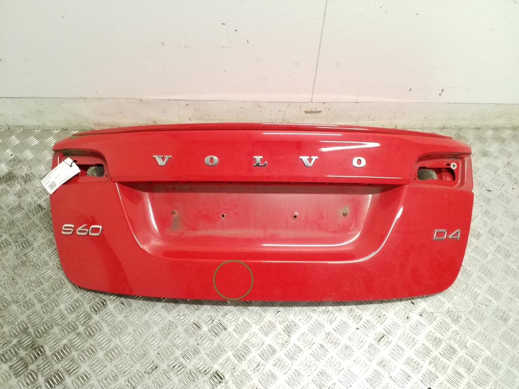 VOLVO S60 2 generation (2010-2020) Coffre arrière 31395582 22995315