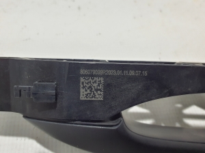 Dacia Sandero III (2021–2026) Rear side door exterior handle and its parts - 2