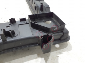 RENAULT Arkana (2019–2026) Radiator support and its parts 625008479R - 5