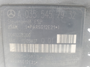 Mercedes Benz CLK-Class 209 (2002–2009) ABS bloks A0355457932  A0054317512001 - 2