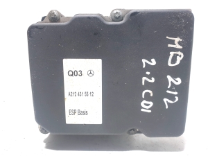 Mercedes Benz E-Class W212 (2009–2015) ABS plokk A2124315512 0265236464 - 2