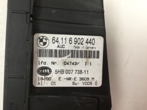 BMW 3 SERIES E46 (1998–2007) Heater control panel 64116902440 - 2