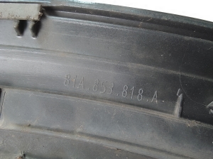 AUDI Q2 (2016–2026) Abdeckung Kotflügel hinten 81A853818A - 2