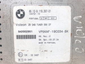 BMW 5 SERIES E60 (2003–2010) Control unit 6512911935701  14472110 - 2