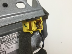 Volkswagen Sharan (1995–2010) Passenger dashboard airbag 7M3880204A - 2