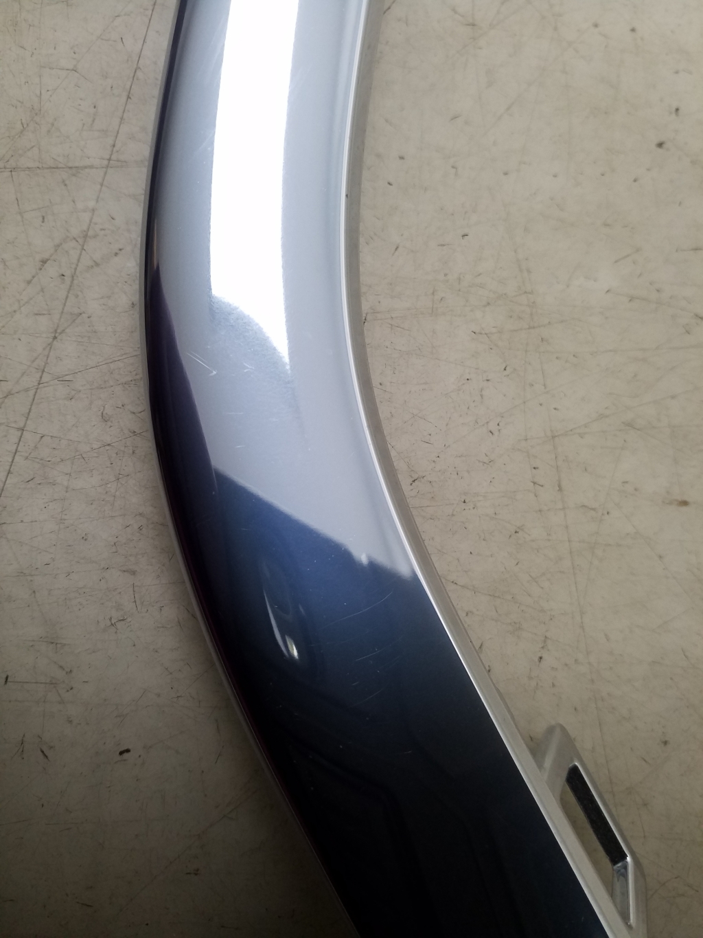 MERCEDES-BENZ GLE W167 (2019-2024) Front Right Bumper Molding A1678850606 25023650