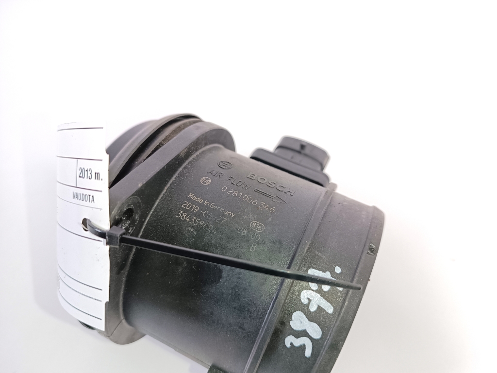 VOLVO S60 2 generation (2010-2020) Mass Air Flow Sensor MAF 384358694, 0281006346 23097869