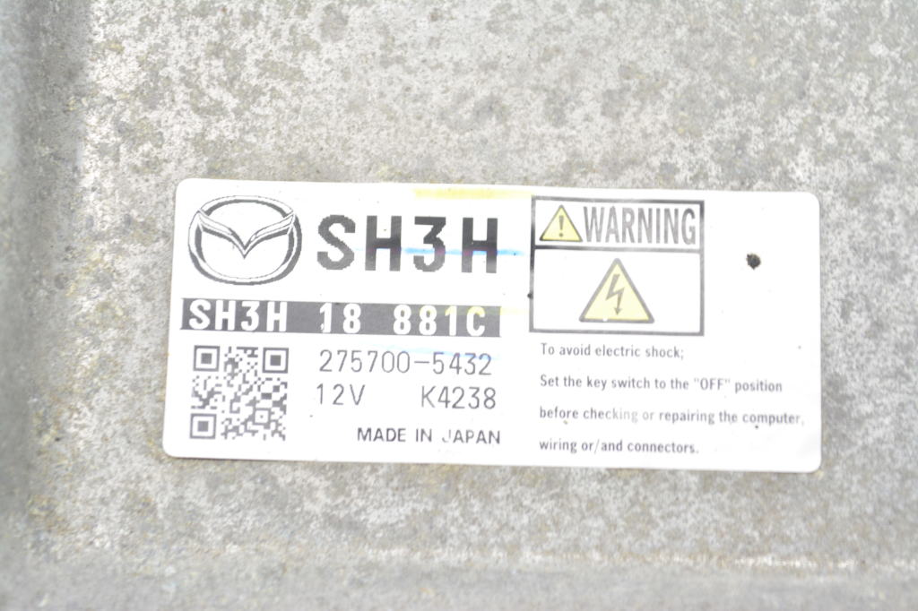 MAZDA CX-5 1 generation (2011-2020) Блок управления двигателем SH3H18881C 25206944