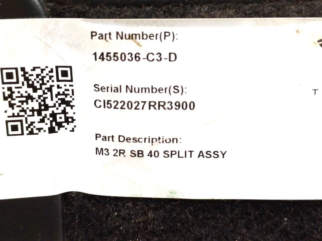 TESLA Model 3 1 generation (2017-2024) Seat 1455036-C3-D 23205329