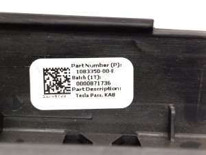Tesla Model 3 3 (2016–2024) Other dashboard part 1083350-00-E - 3
