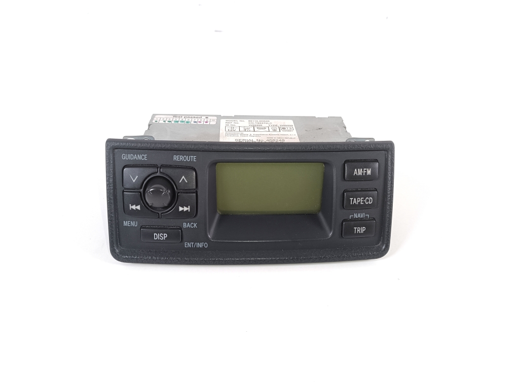 TOYOTA Yaris 2 generation (2005-2012) Music Player With GPS 86110-0D040 23831472