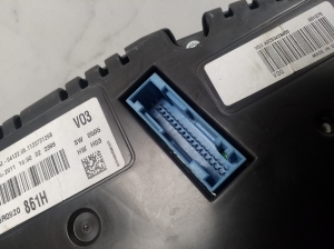 Volkswagen Polo V (2009–2017) Instrument cluster 6R0920861H - 6