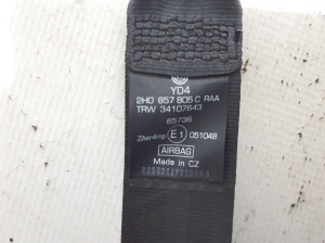 Volkswagen Amarok I (2010–2022) Eesmine turvavöö 2H0857805C - 3