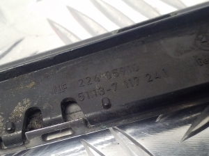 BMW 3 SERIES E90 (2004–2013) Chromleiste für den Kühlergrill 7117241 - 2