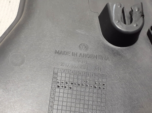 Volkswagen Amarok I (2010–2022) Tagumise toe sisekujundus 2H7867288 - 4