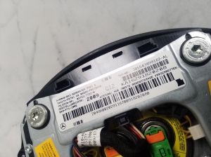 Mercedes Benz C-Class 204 (2007–2014) Rooli turvapadi A2048600202 - 4