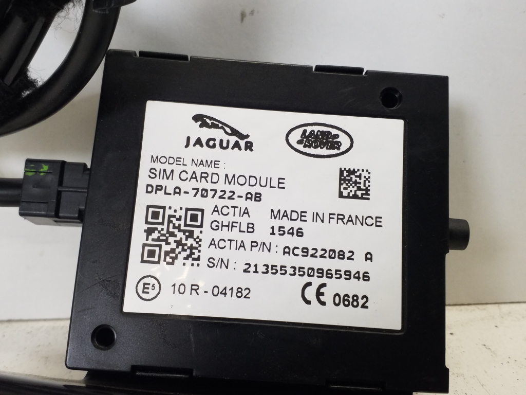 JAGUAR XE 1 generation (2014-2024) Vaizdo (video, TV) valdymo blokas DPLA70722AB 23163947
