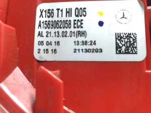 Mercedes Benz GLA-Class 156 (2013–2019) Eckleuchte hinten A1569062058 - 3