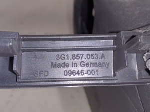 Volkswagen Passat B8 (2014–2023) Steering column trim 3G0858559C - 2