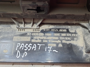 Volkswagen Passat B8 (2014–2023) Schwellerverkleidung außen 3G0853858 - 4
