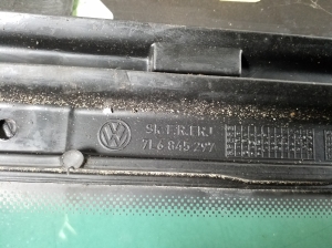 Volkswagen Touareg I (2002–2010) Seitenscheibe hinten (Karosserie) 7L6845297 - 4