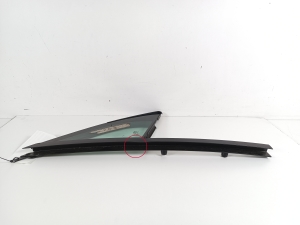 Volkswagen Touareg II (2010–2018) Priekšējo durvju trīsstūra stikls 7P0845114D - 3