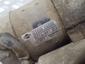 Infiniti FX (2002–2008) Starter 23300CG000 - 3