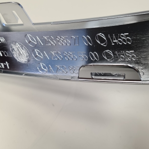 Mercedes Benz GLC-Class 253 (2015–2019) Front bumper trim strip A2538855500 - 4