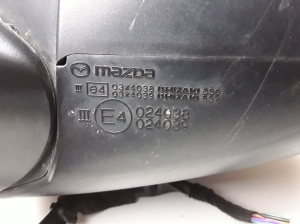 Mazda 6 (2012–2026) Side mirror and its parts E4024036 - 2