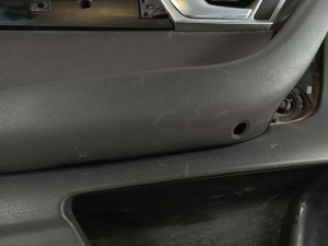  Upholstery of rear side doors 