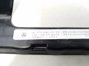Mercedes Benz SLK-Class 172 (2011–2026) Inner sill trim A1726800535 - 3