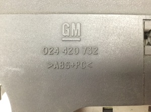 Opel Zafira A (1999–2005) Heizungsbedienteil 024420732 - 2