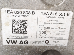 Skoda Enyaq iV I (2020–2026) A/C compressor 1EA820808B - 3