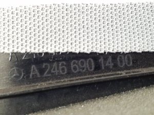 Mercedes Benz B-Class 246 (2011–2017) Priekšējā statņa iekšējā apdare pie stikla A2466901400 - 3