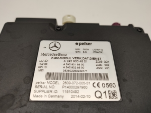 Mercedes Benz ML-Class 166 (2011–2015) Control unit A2429004801 - 2