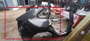   Rear fender and its parts  - 6160142130 