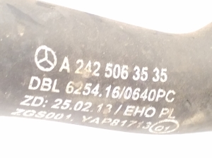 Mercedes Benz B-Class 246 (2011–2017) Schlauch A2425063535 - 3