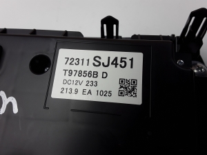 Subaru Forester SK (2018–2026) Heater control panel 72311SJ451 - 3