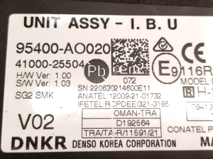 Kia Niro EX (2022–2026) Control unit 95400-AO020 - 2